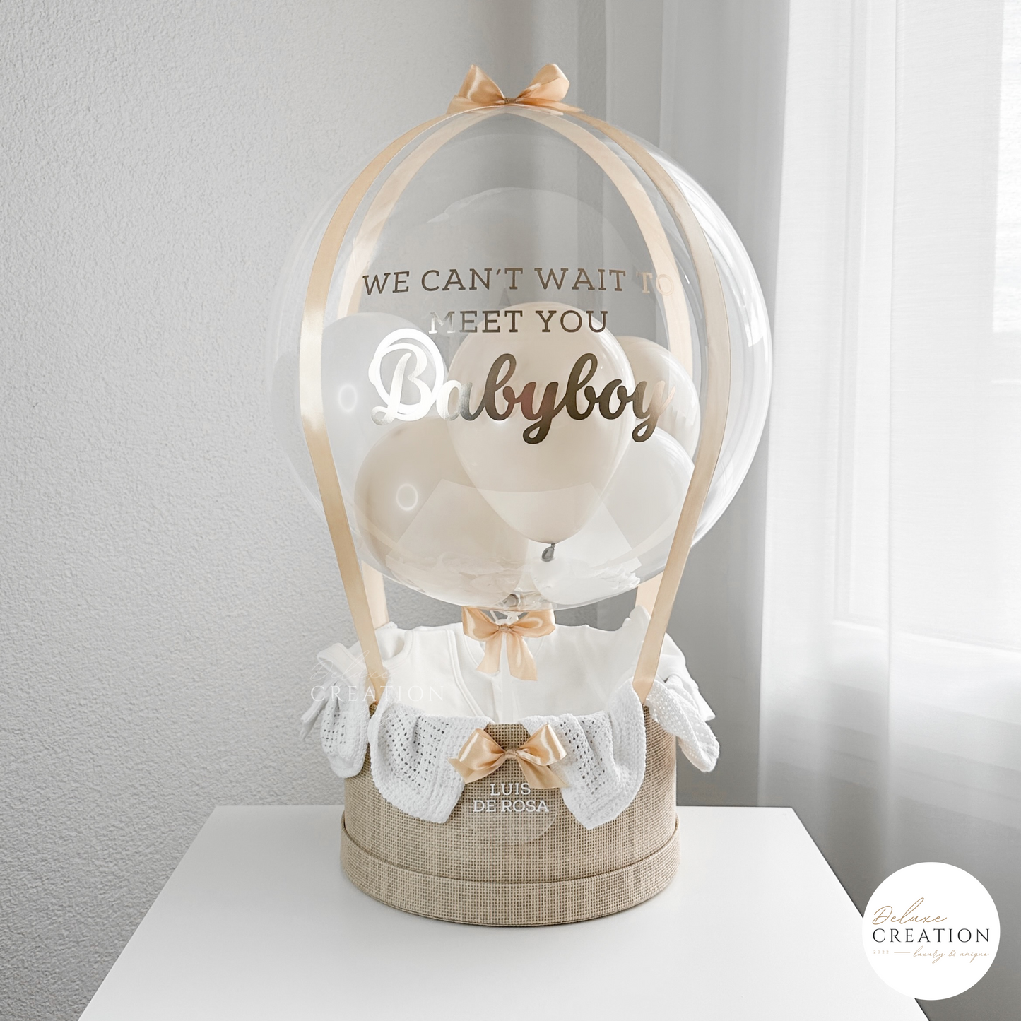 Hi Baby - Balloongift with Starter - Babyclothes