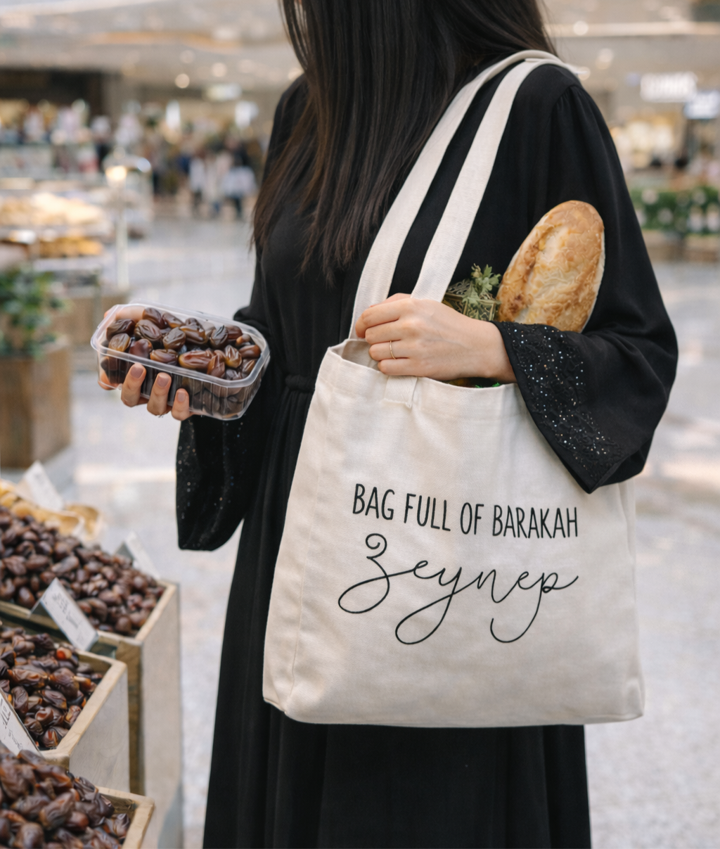 Ramadan Grace - Personalisierte Tragetasche