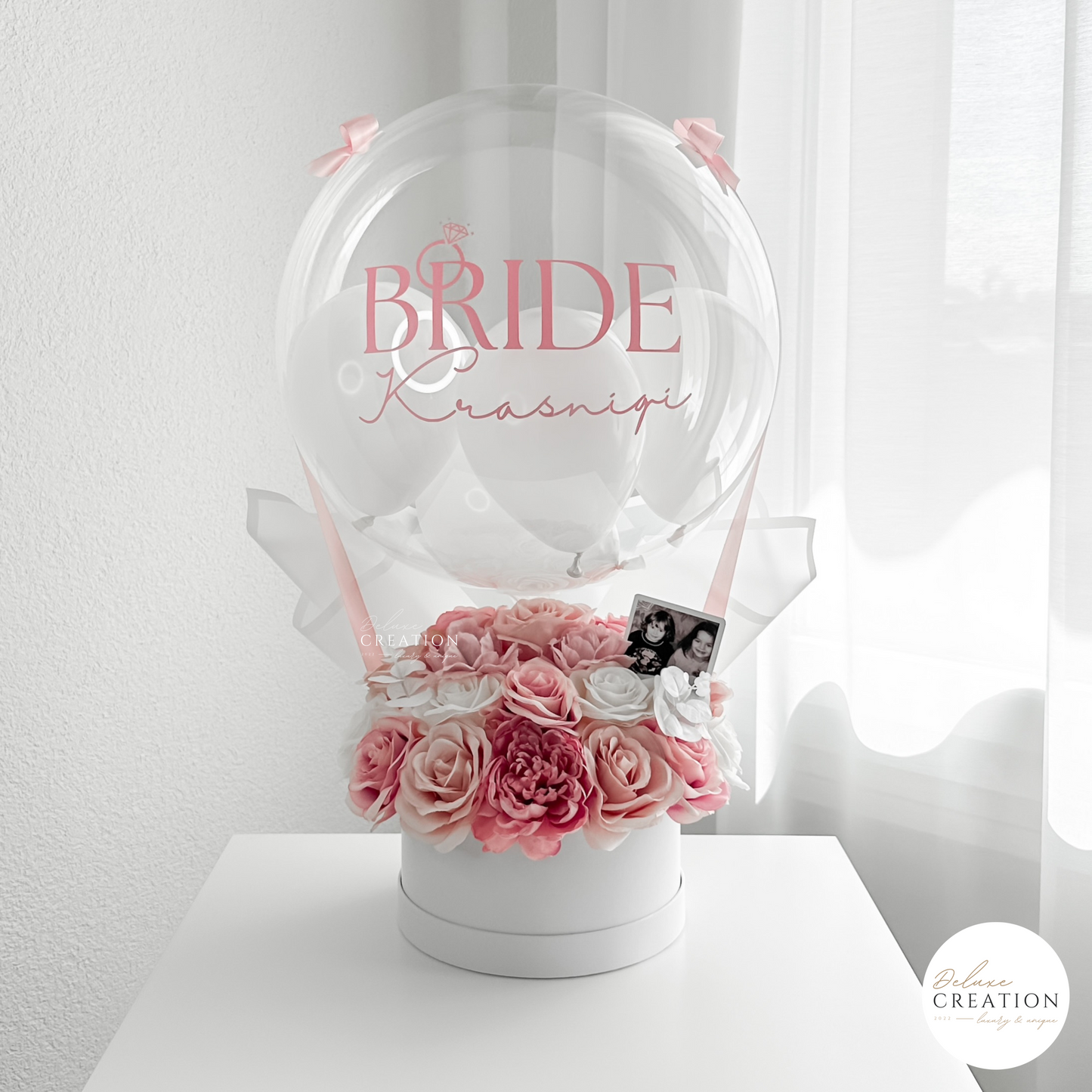 Luxury Bridal Flowerbox - Balloongift
