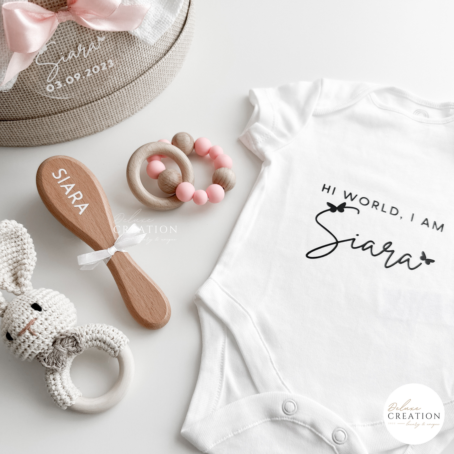 Welcome to the World - Balloongift with Set pink