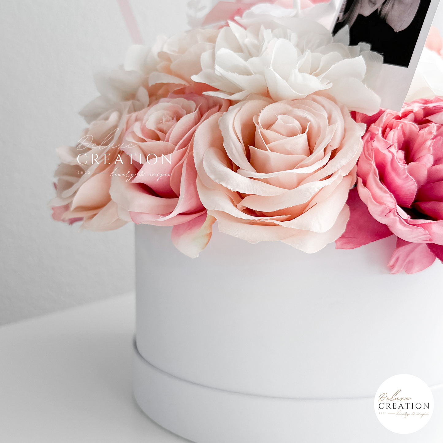 Luxury Flowerbox white - Balloongift