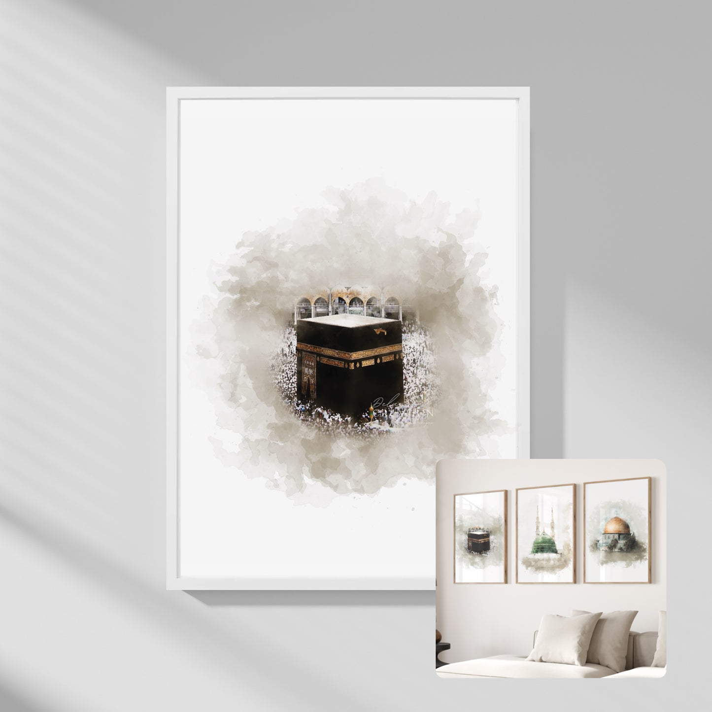 Islamic Sites - Self Print Poster / Set