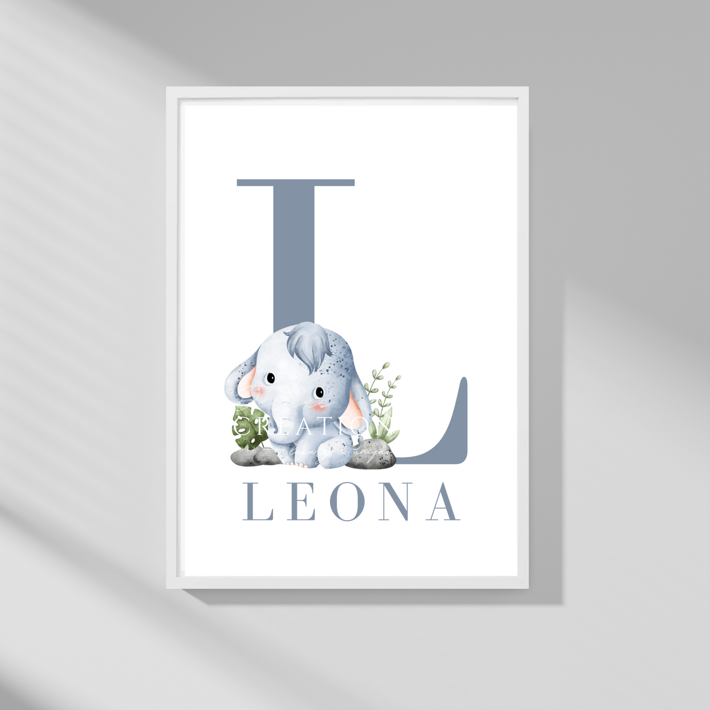 Animal Letters - Poster