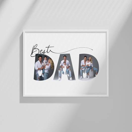 Best Dad - Self Print Poster