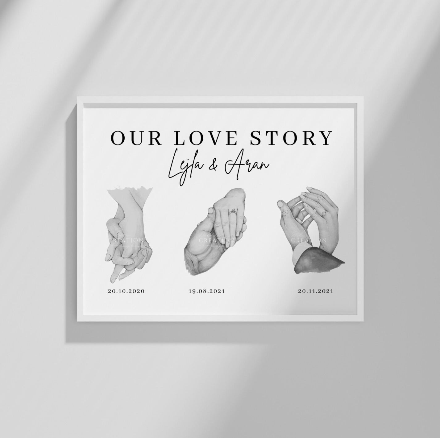 Love Story 2 - Self Print Poster