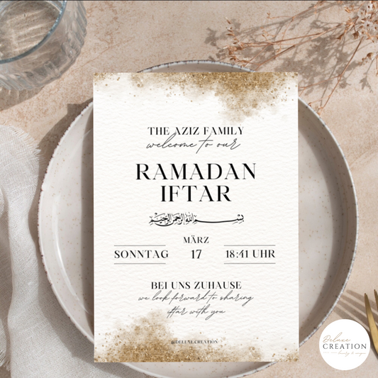 Iftar - Invitation Card