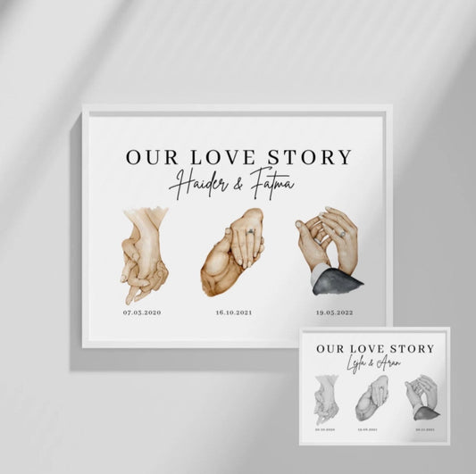 Love Story 2 - Self Print Poster