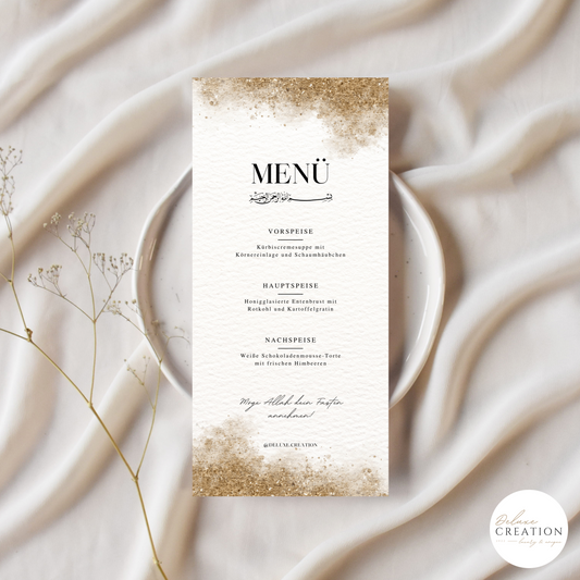 Iftar - Menu Card