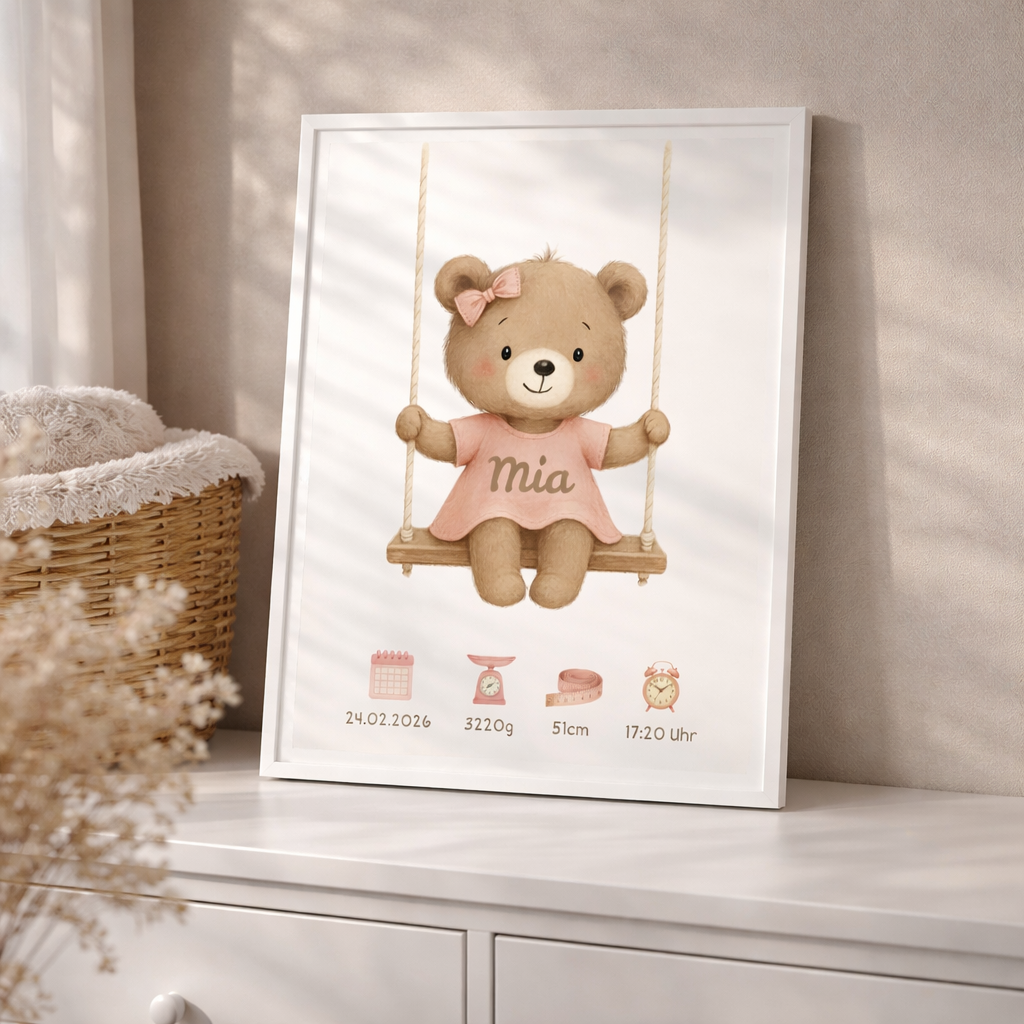 Little Swing Bear - Poster