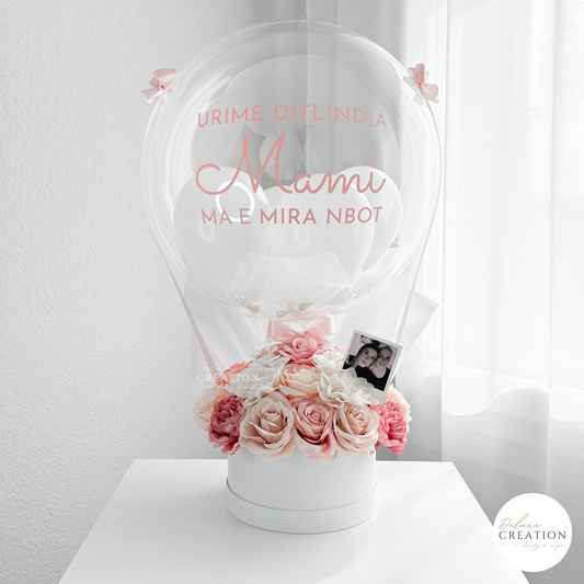 Luxury Flowerbox white - Balloongift