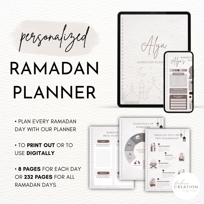 Personalized Ramadan Planner 23rd